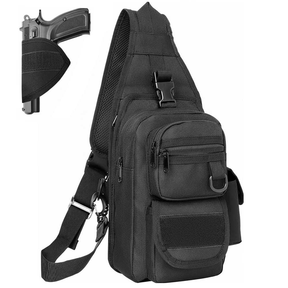 Edc Concealed Carry Backpack - Sac de transport dissimulé pour pistolet,