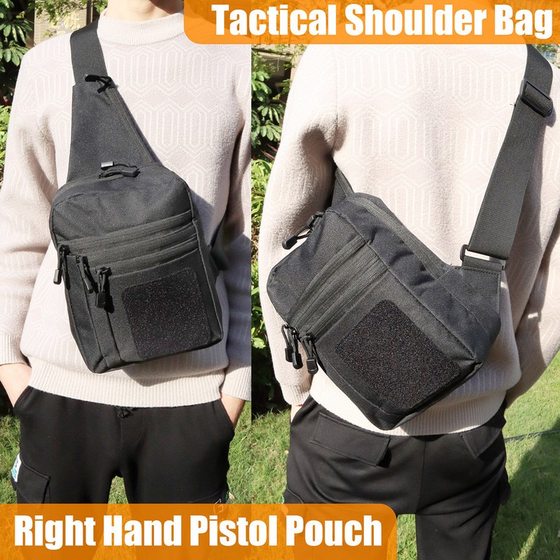 Edc Concealed Carry Backpack - Nouveau sac de poitrine tactique étui