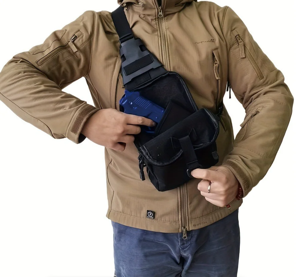 Sac tactique à bandoulière pou - Edc Concealed Carry Fanny Pack avis et prix