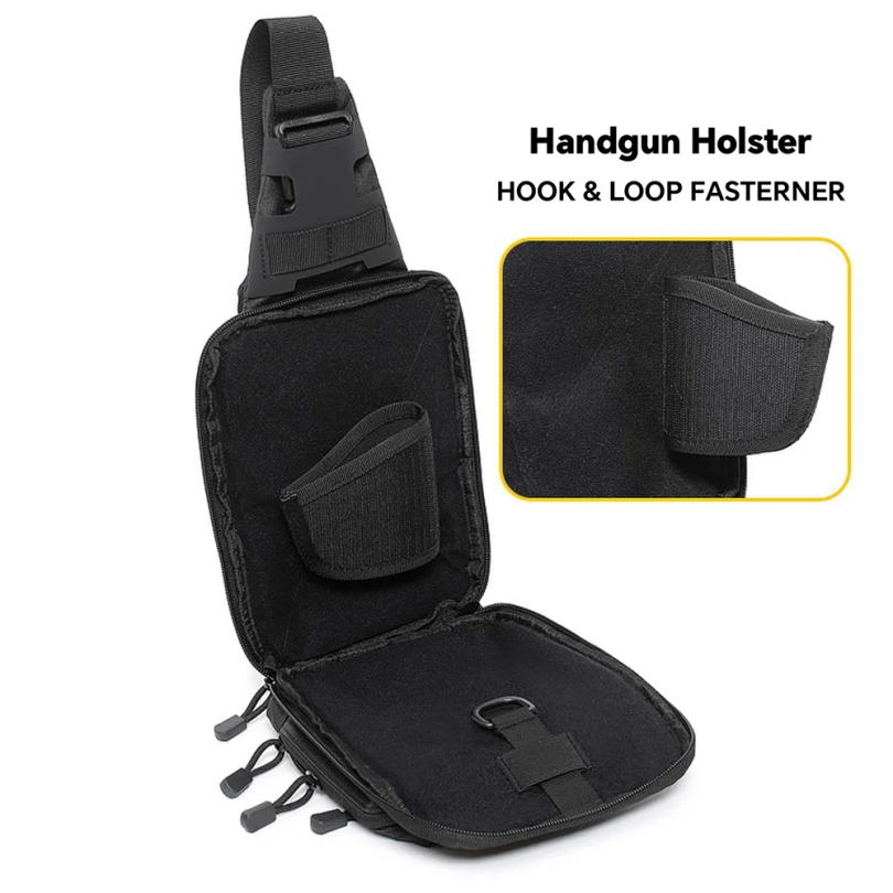 Sac tactique à bandoulière pou - Edc Concealed Carry Fanny Pack avis et prix