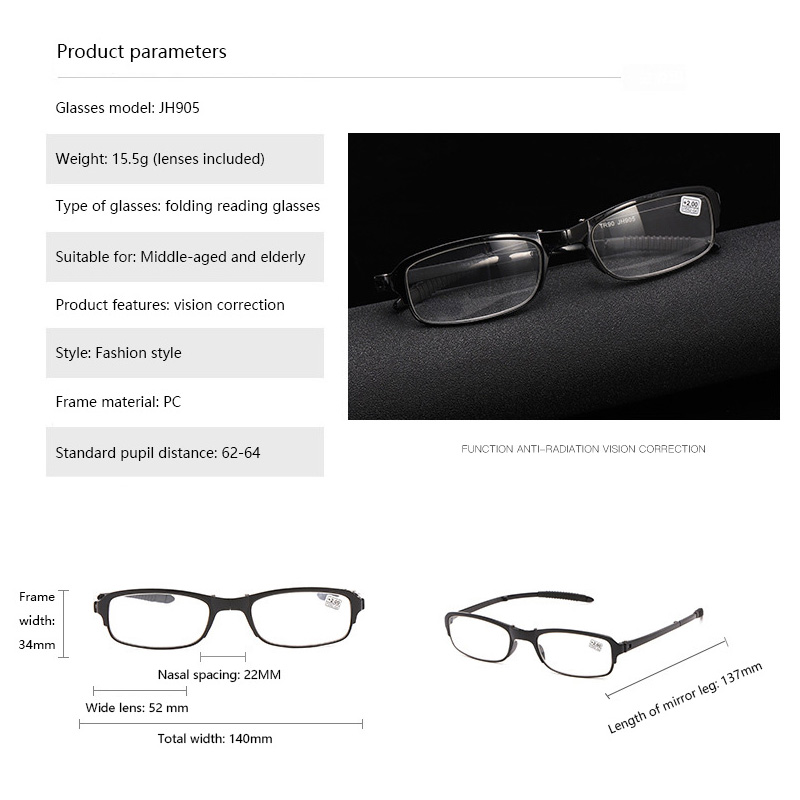 Lunettes de lecture design pou - Wallet Slim Titanium avis et prix
