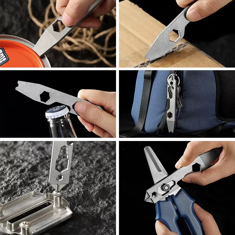 Mini ouvre-bouteille multifonc - Titanium Pry Bar avis et prix