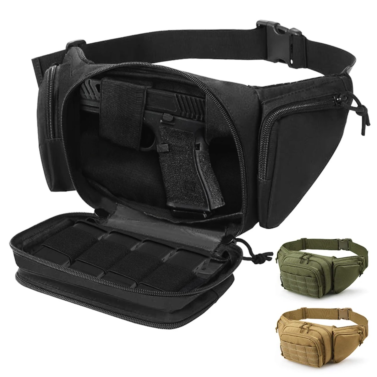 Sac banane tactique MOLLE pour - Edc Concealed Carry Fanny Pack avis et prix